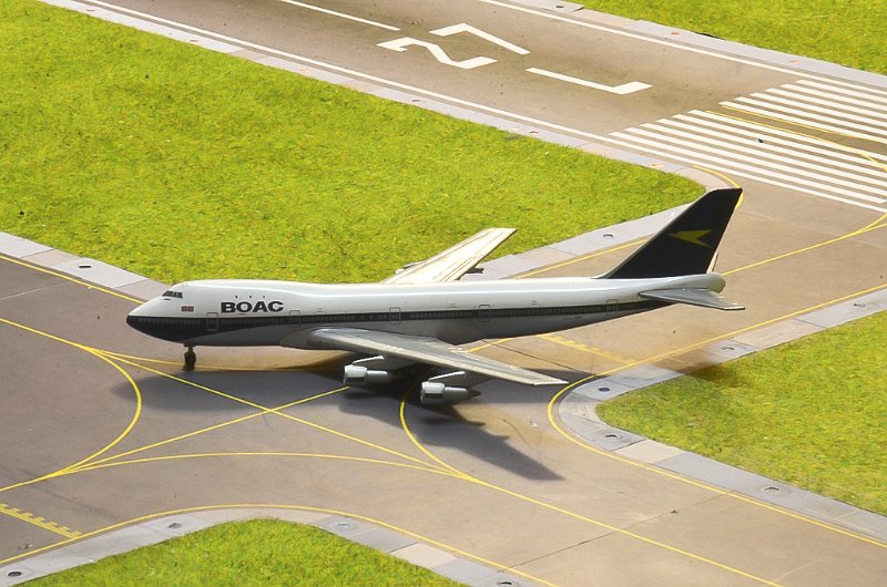 78.JPG - Boeing 747-136   ( G-AWNB )   Pièce collection N° 78