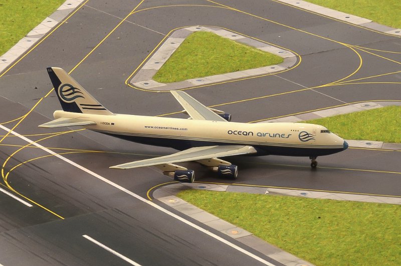 321.JPG - Boeing 747-230 F/SCD   ( I-OCEA )   Pièce collection N° 321