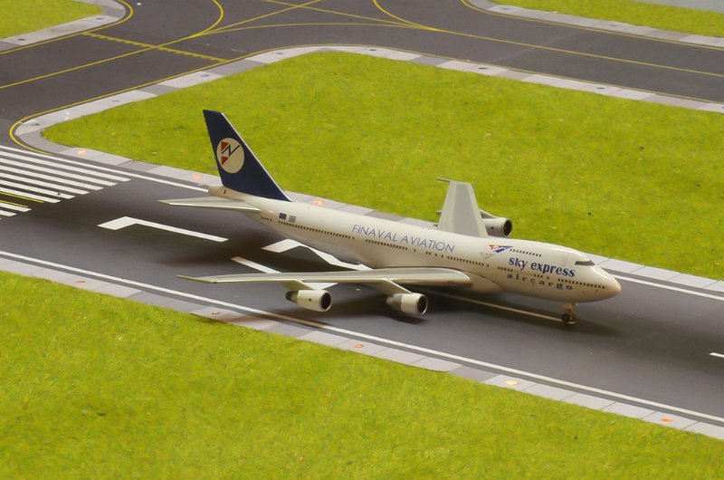 531.JPG - Boeing 747-283 B/SF   ( SX-FIN )   Pièce collection N° 531